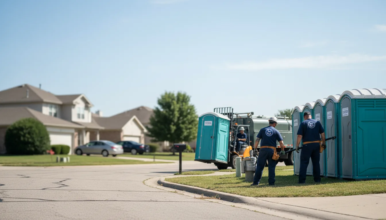 Porta Potty Rental in New Middletown, OH near me
